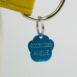 Chapa identificadora para perros