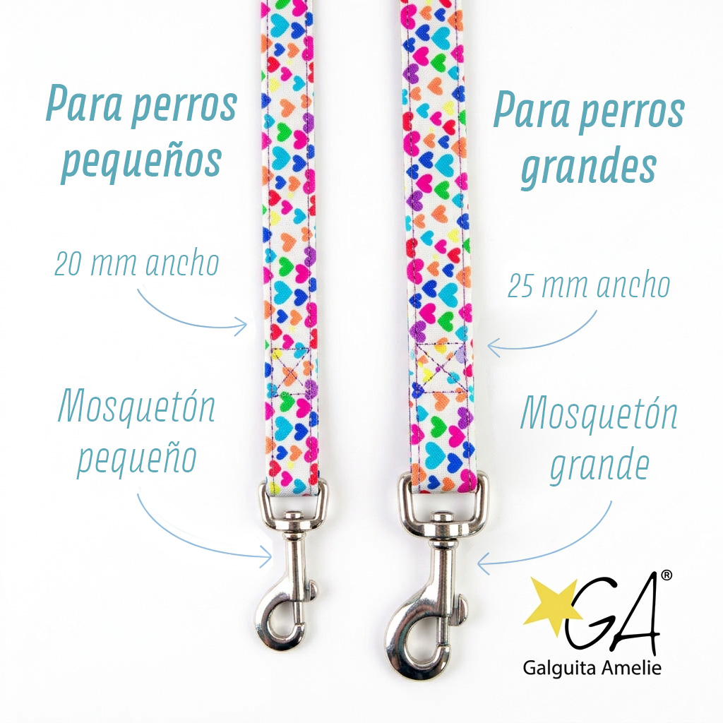 Collar Martingale Colorful Hearts - Imagen 4