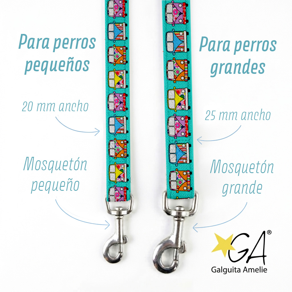 Collar Martingale Happy Van Blue - Imagen 4